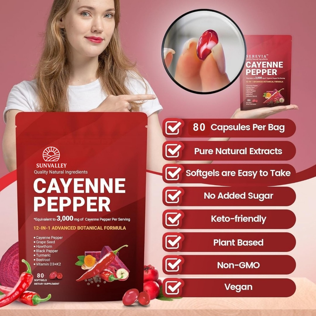 Cayenne Pepper Softgels