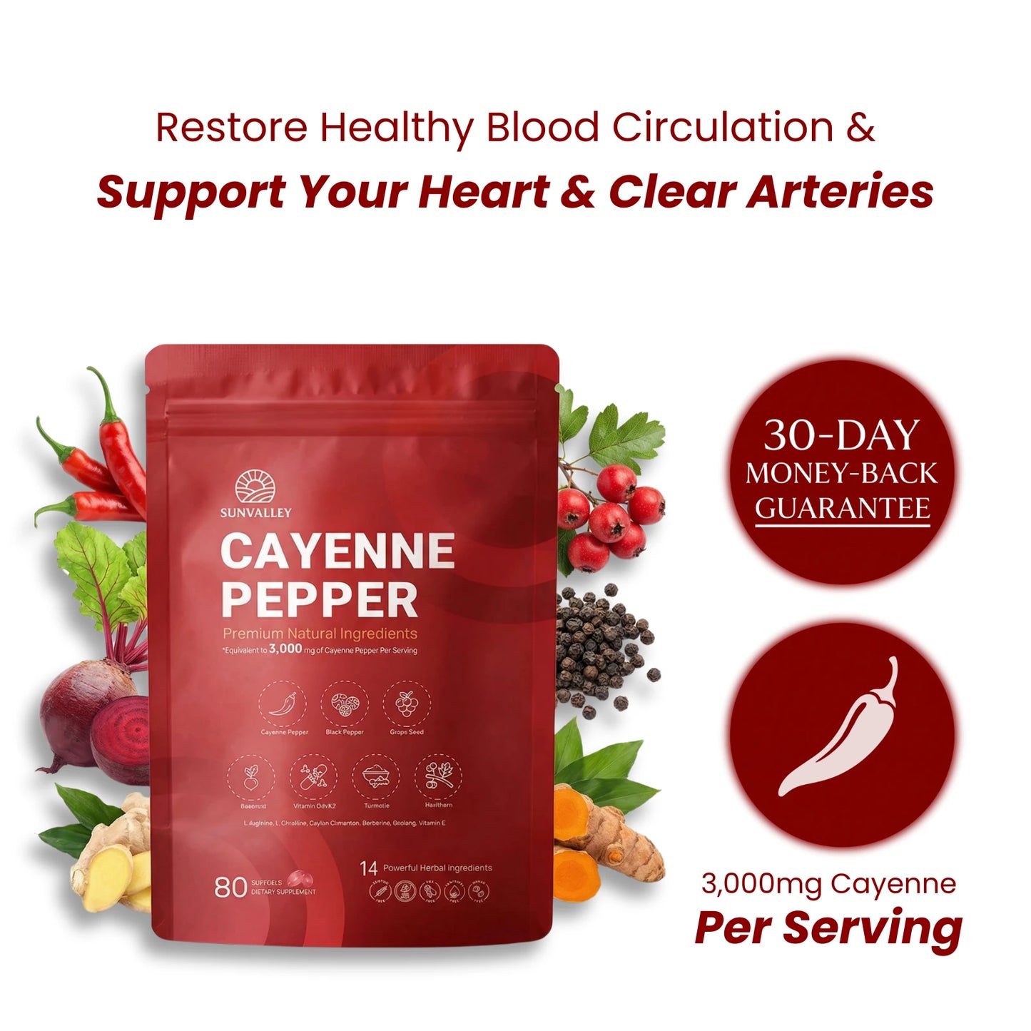 Cayenne Pepper Softgels