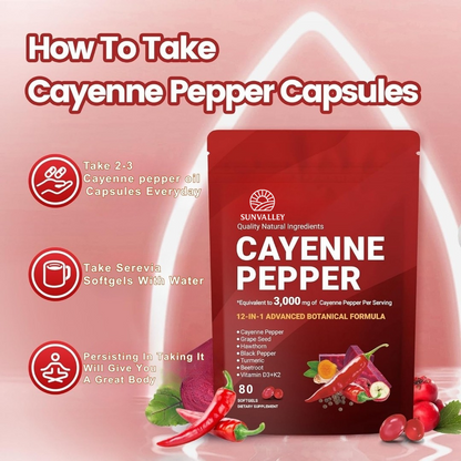 Cayenne Pepper Softgels